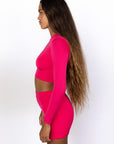CROPPED RASH GUARD - OUTLET
