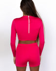 CROPPED RASH GUARD - OUTLET
