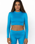 CROPPED RASH GUARD - OUTLET