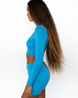 CROPPED RASH GUARD - OUTLET