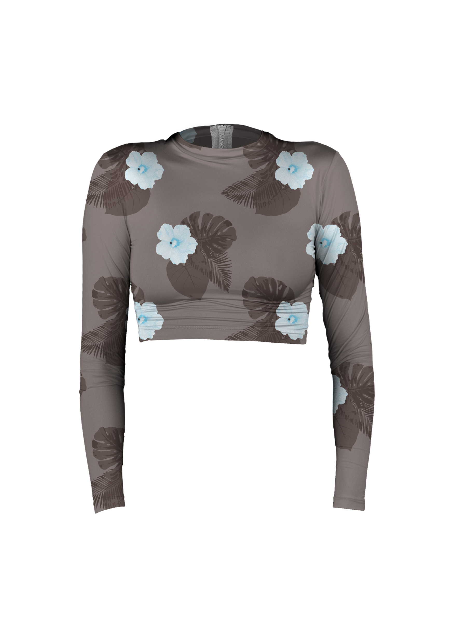 CROPPED RASH GUARD - OUTLET
