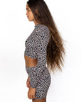 CROPPED RASH GUARD - OUTLET
