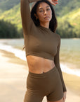 CROPPED RASH GUARD - FALL '25