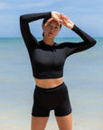 CROPPED RASHGUARD