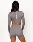 CROPPED RASH GUARD - OUTLET