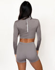 CROPPED RASH GUARD - OUTLET