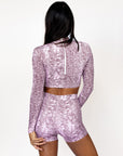 CROPPED RASH GUARD - OUTLET