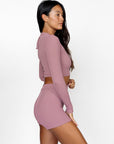 CROPPED RASH GUARD - OUTLET