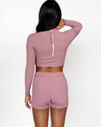CROPPED RASH GUARD - OUTLET