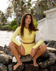 CROPPED RASH GUARD - OUTLET