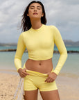 CROPPED RASH GUARD - SUMMER '25