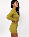 CROPPED RASH GUARD - OUTLET