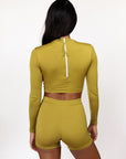 CROPPED RASH GUARD - OUTLET