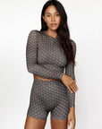 CROPPED RASH GUARD - OUTLET