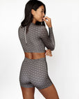CROPPED RASH GUARD - OUTLET