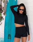CROPPED RASHGUARD