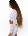 CROPPED RASH GUARD - OUTLET