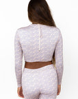 CROPPED RASH GUARD - OUTLET