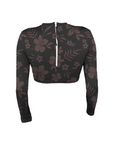 CROPPED RASH GUARD - OUTLET