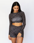 CROPPED RASH GUARD - OUTLET