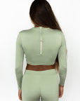 CROPPED RASH GUARD - OUTLET
