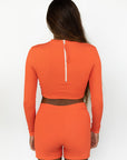 CROPPED RASH GUARD - OUTLET