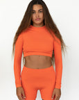 CROPPED RASH GUARD - OUTLET