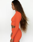CROPPED RASH GUARD - OUTLET
