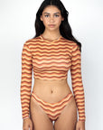CROPPED RASH GUARD - RESORT '23 - MAI