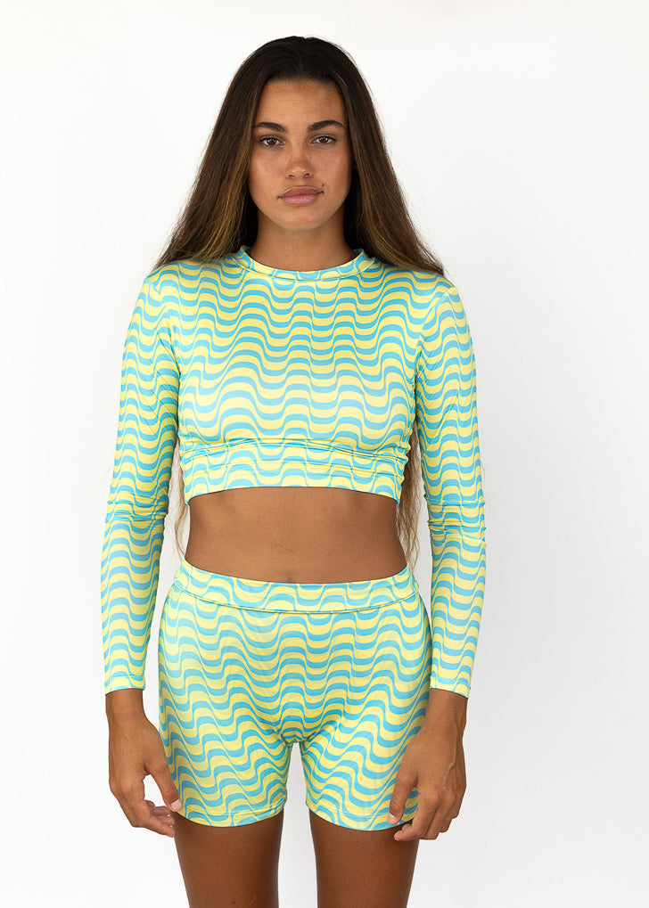 CROPPED RASH GUARD - SPRING '24