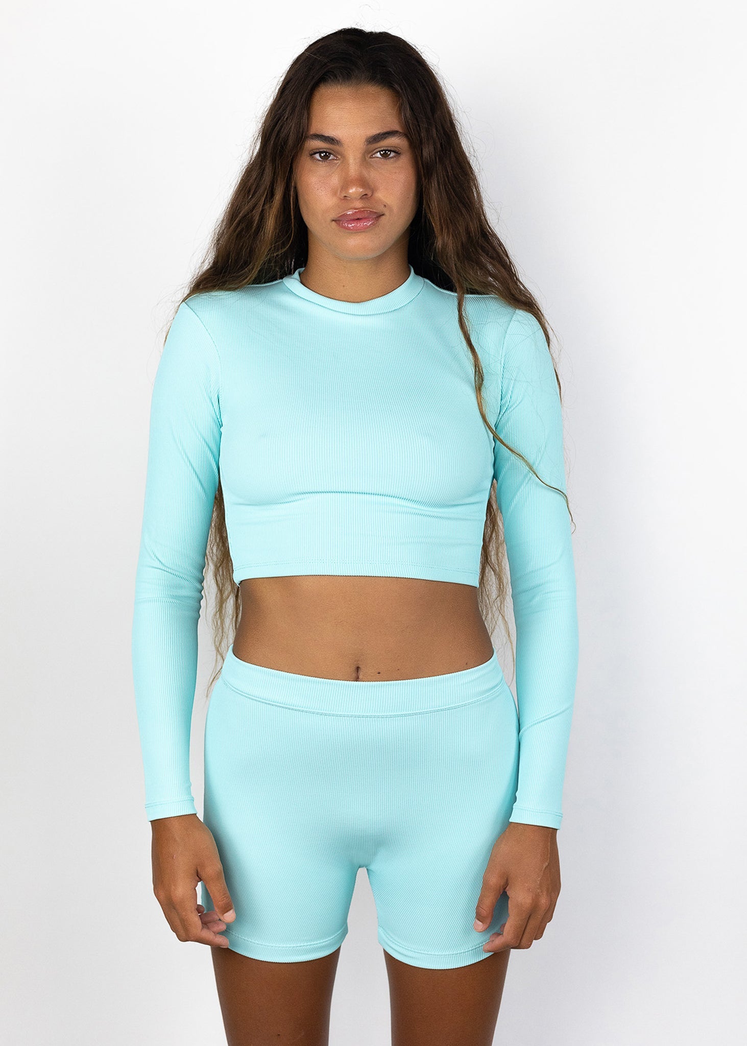 CROPPED RASH GUARD - OUTLET