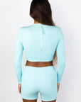 CROPPED RASH GUARD - OUTLET