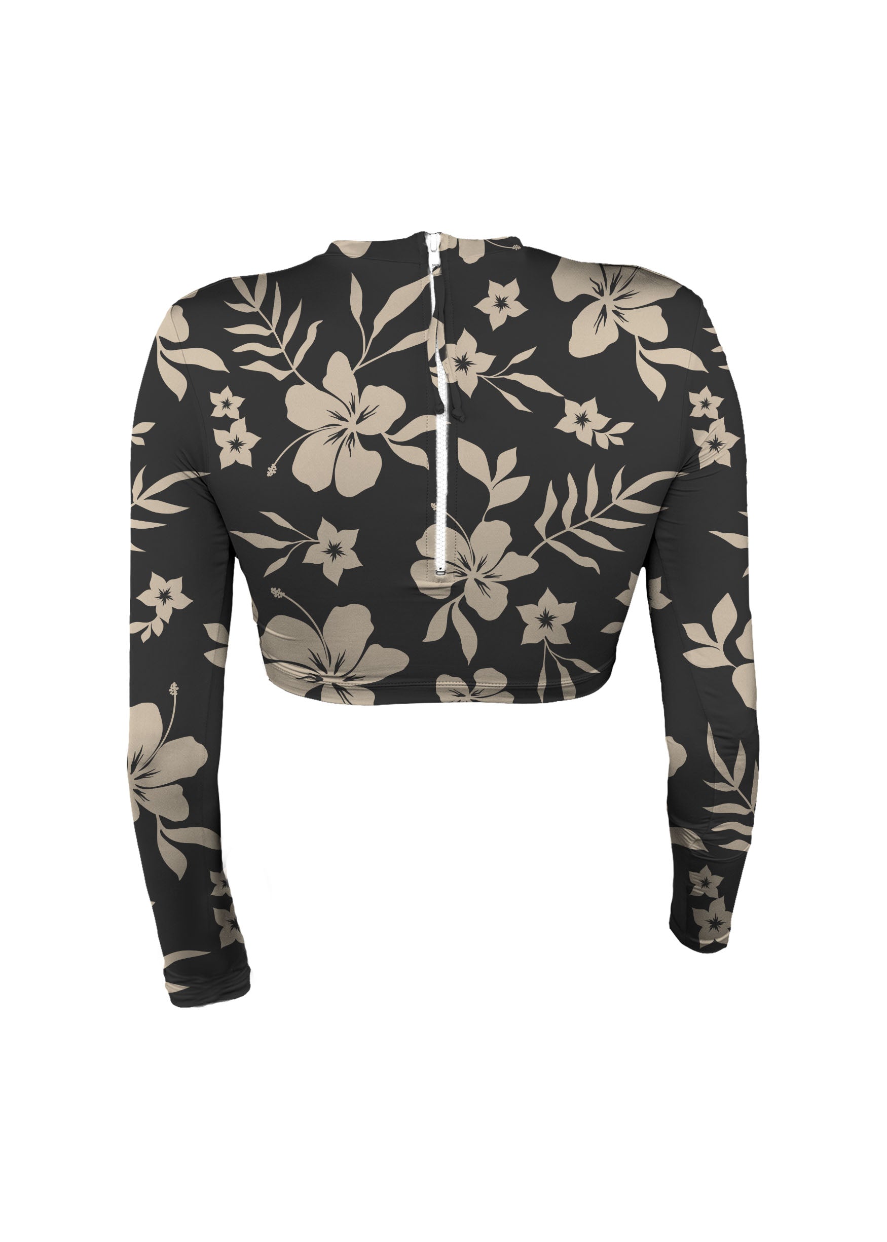 Rash★ Women's Ocean Drive Cropped Rash Guard | Seedling UPF 50+