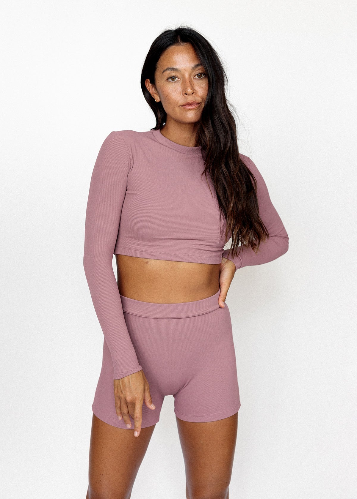 CROPPED RASH GUARD - OUTLET