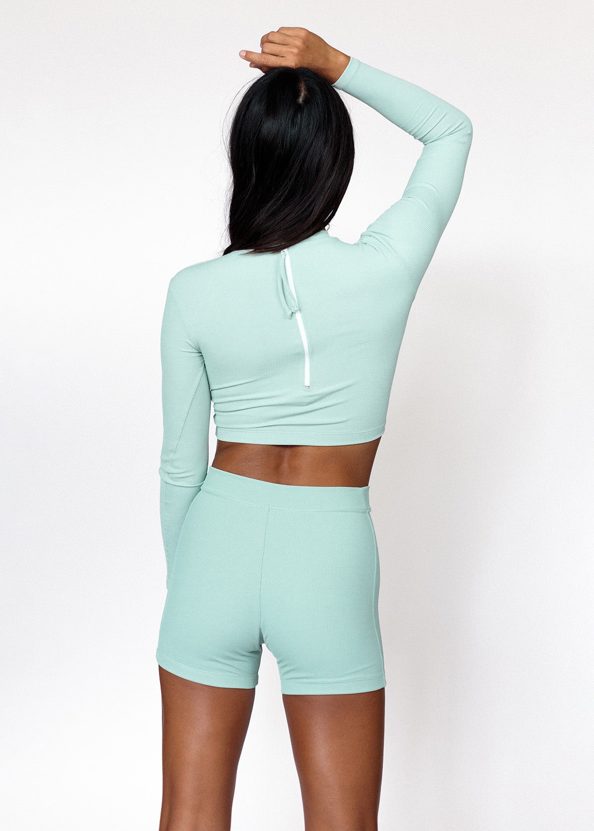 CROPPED RASH GUARD - OUTLET