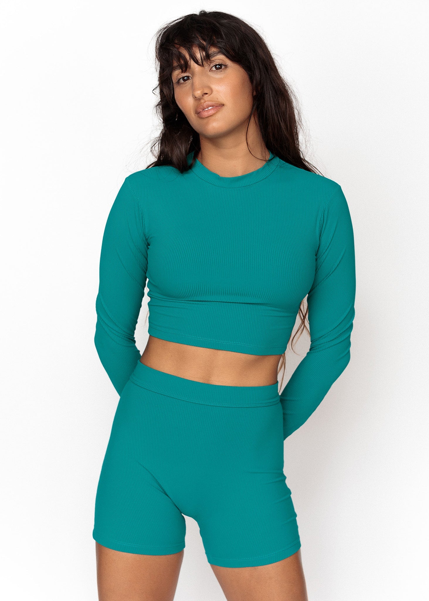 CROPPED RASH GUARD - OUTLET