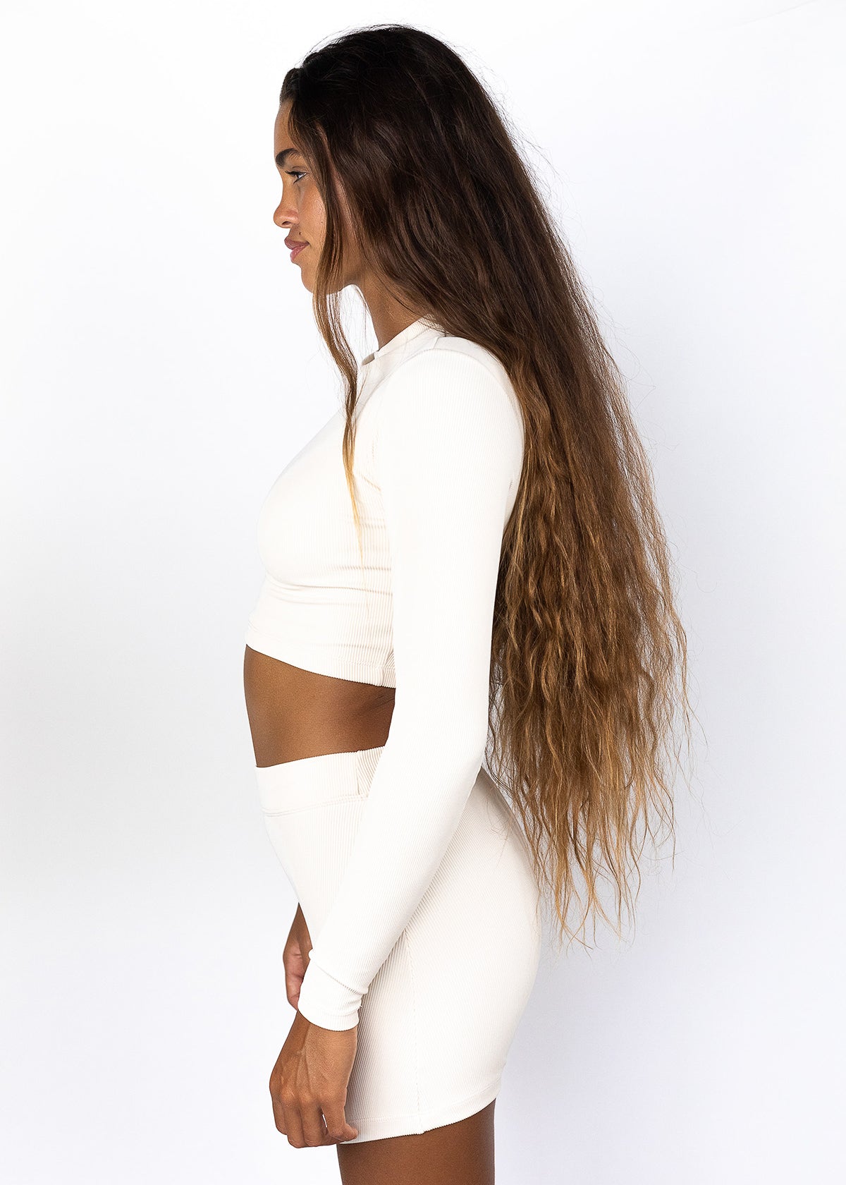 CROPPED RASH GUARD - OUTLET
