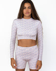 CROPPED RASH GUARD - SPRING '24