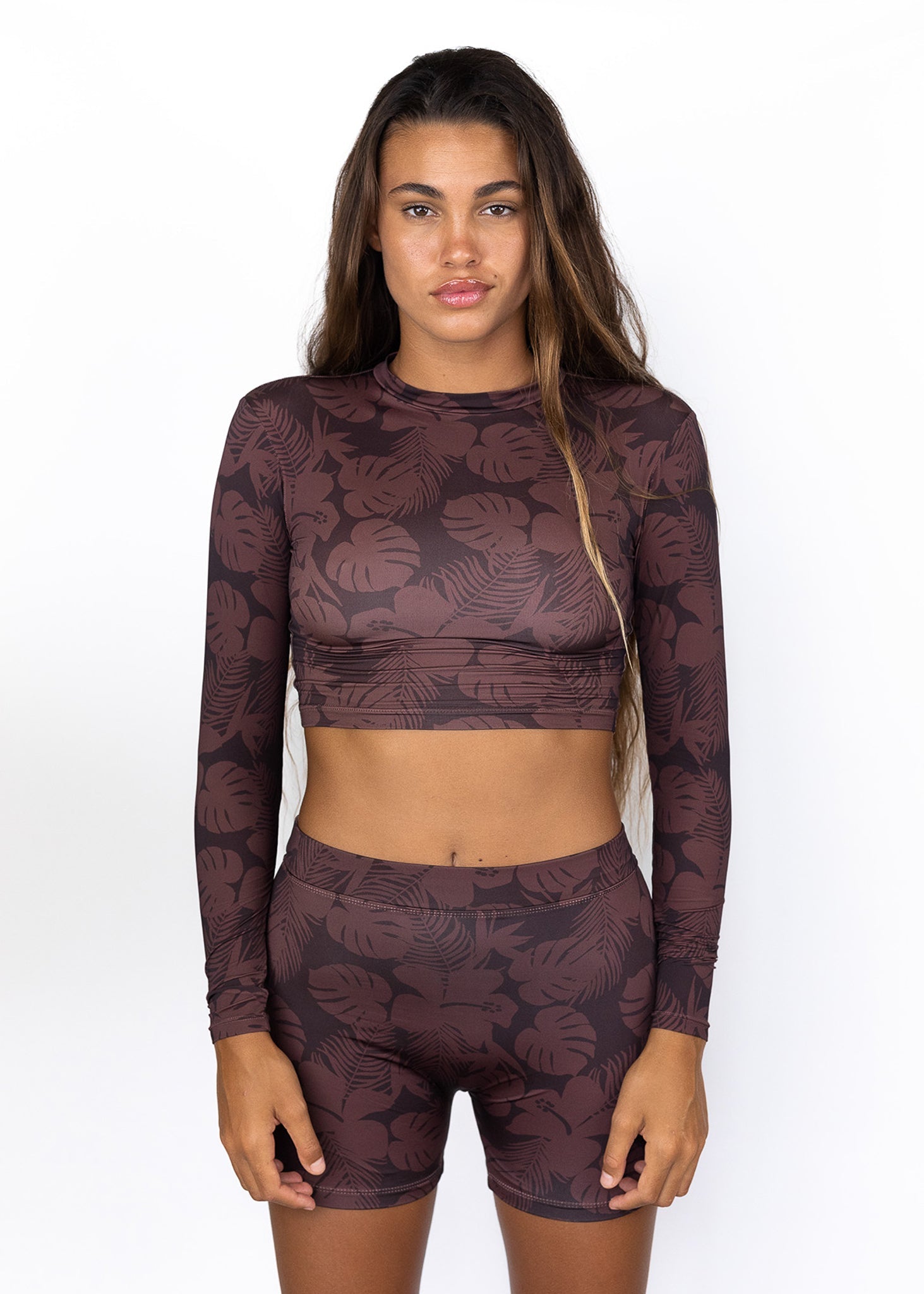 CROPPED RASH GUARD - OUTLET