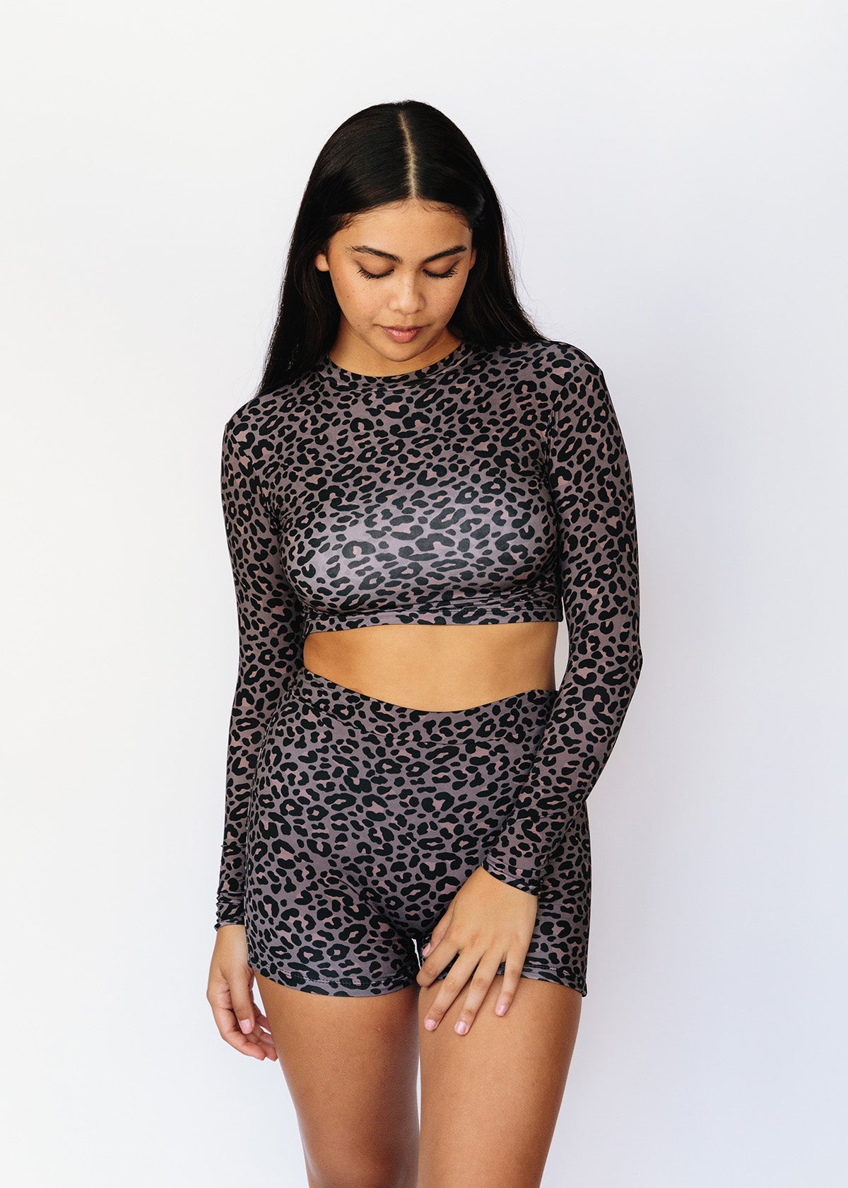 CROPPED RASH GUARD - OUTLET