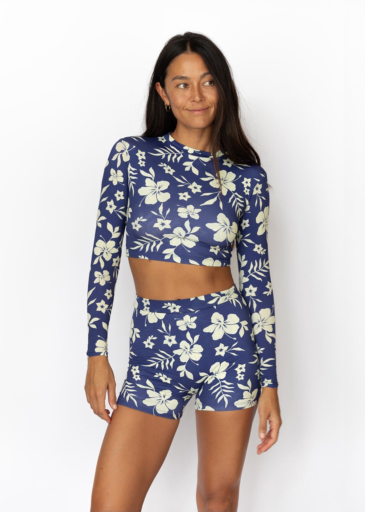 CROPPED RASH GUARD - OUTLET